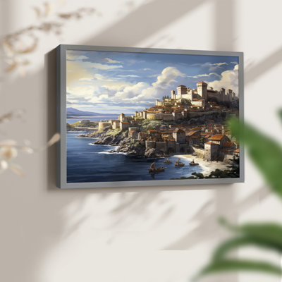 Landscape Series-LXXXIII -Framed Print - Restickable