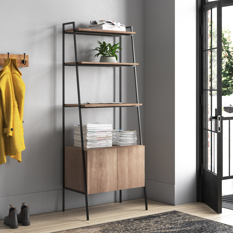 Little Italy Ladder Bookcase, Mocha
