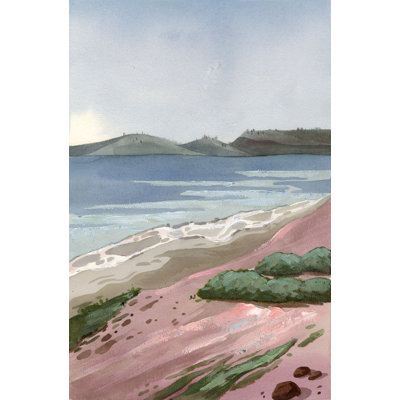 Beach Side - Wrapped Canvas Painting