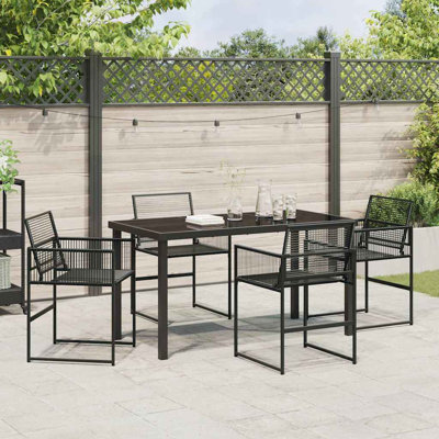 4 - Person Patio Dining Set with Rectangular Table