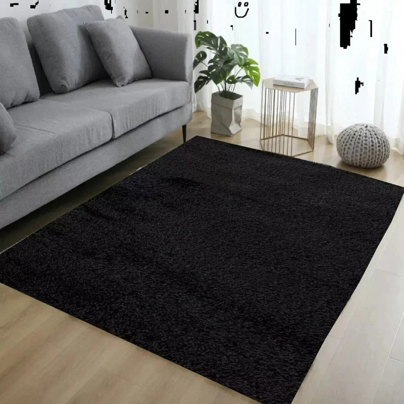 Extra Large Thick Shaggy Rug Soft Living Room Bedroom Carpet Hallway Rugs, Rectangle 200 x 290 cm