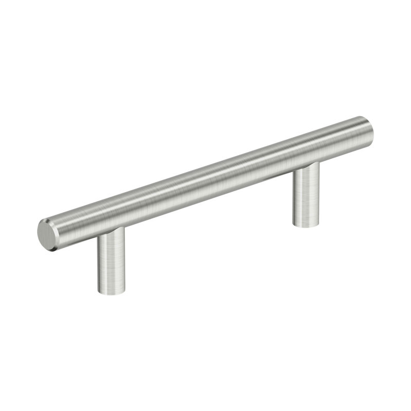 Poignée d'armoire en acier inoxydable 3-3 / 4 po (96 mm) centre à centre - paquet de 10, 3 3/4", Acier Inoxydable