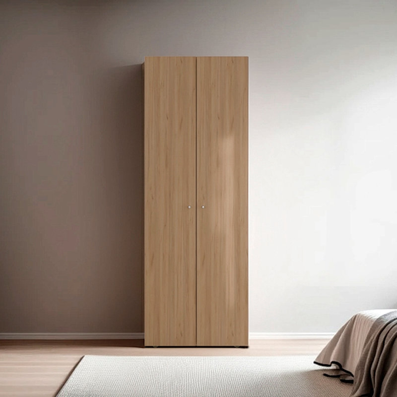 Système de placard mince, chambre à coucher, Macadamia