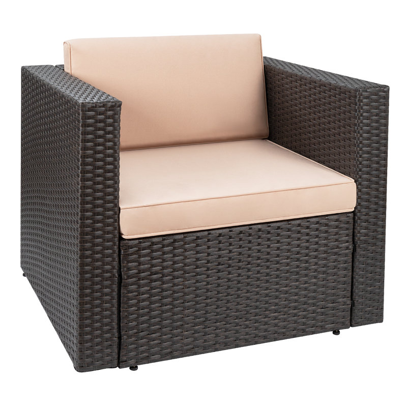 Chaise de patio avec coussins Danby