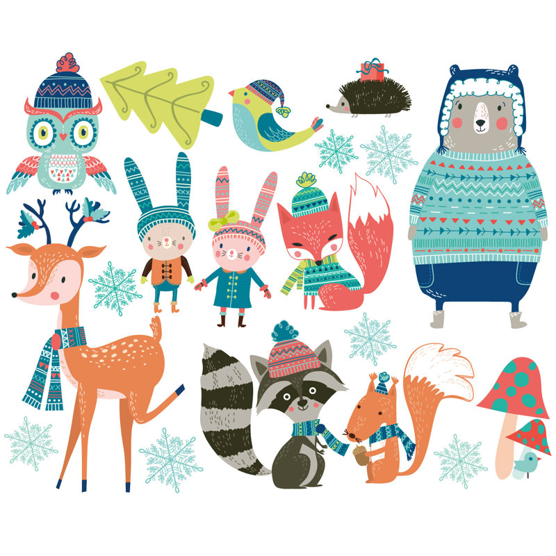 Animals Wall Decal