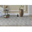 Tapis décoratif beige en laine Touffeté à motif géométrique Walburg