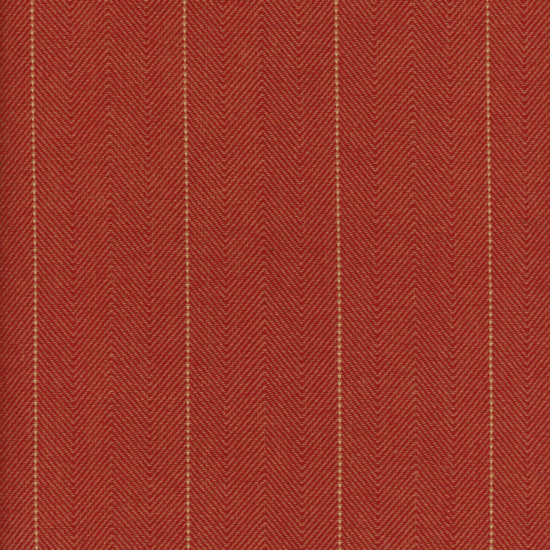 Copley Stripe 100% Cotton Fabric, Terracotta