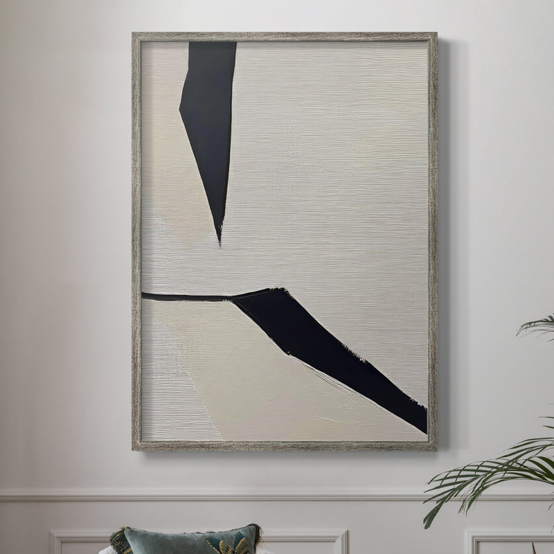Série ABSTRACT DCxxxi, reproduction encadrée - bois massif, H 30 po x l 24 po