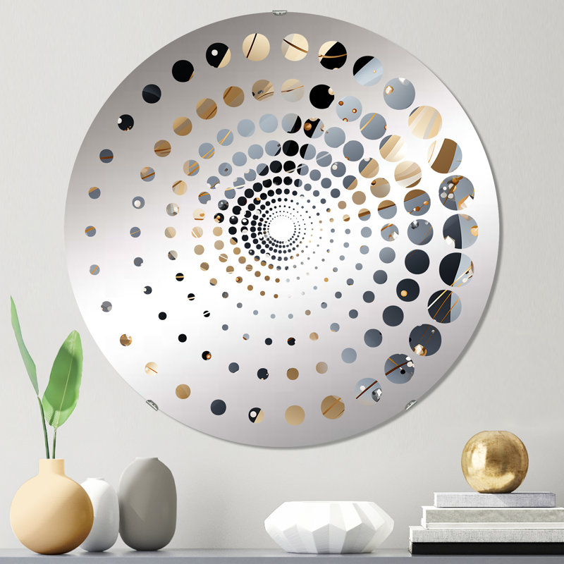Circle Wall Mirror, 23.6" x 23.6"