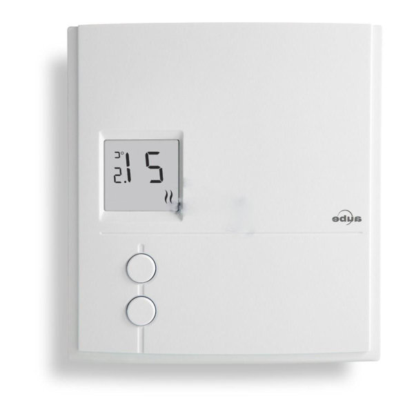 Plumbing N Parts 3000W Rectangle White Digital Thermostat Plastic PNP ...