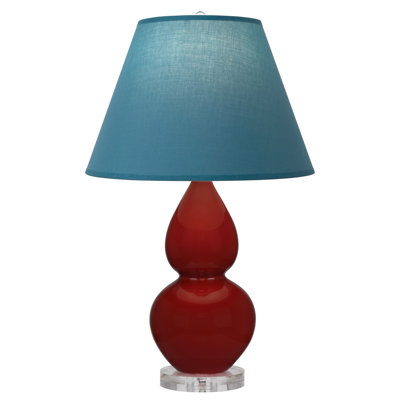 Petite lampe d'appoint à double gourde
