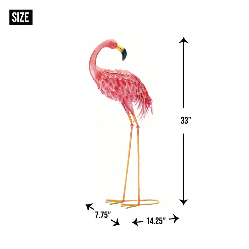FLAMINGO LUMINEUX DEBOUT