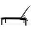 Chaise longue sans accoudoirs empilable en polymère avec accoudoirs Leeward-31923933-31923934