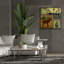 «Pines and Oaks 3» par Art Licensing Studio, art mural sur toile, 37 po x 37 po-54015027