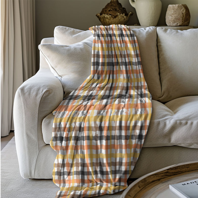 Shadowy Glow - couverture Sherpa 1 pièce de qualité supérieure 0082, Grand lit