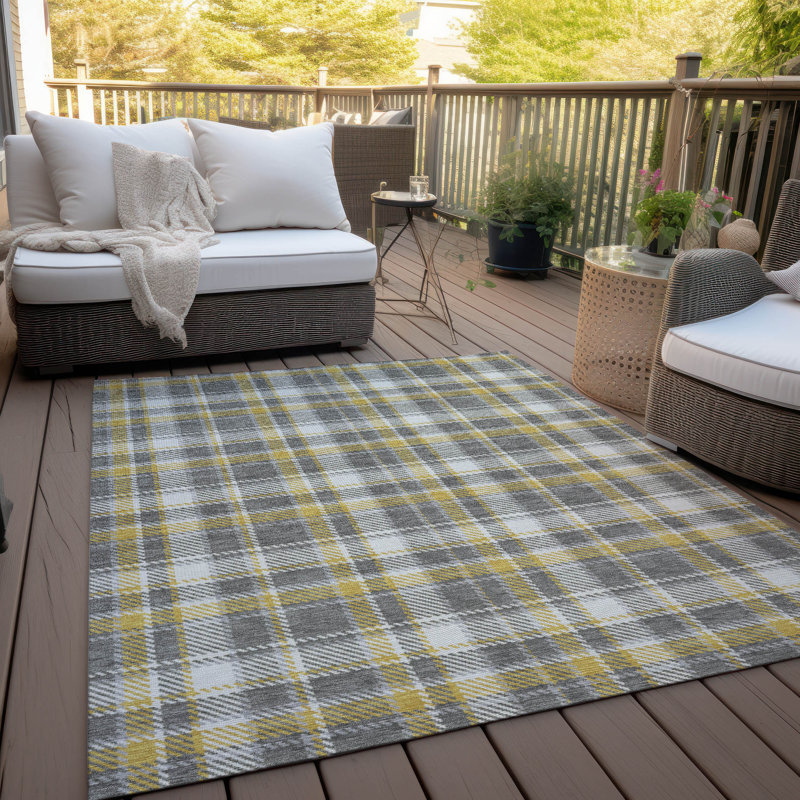 Tapis intérieur / extérieur Schaal, Rectangulaire 8 pi x 10 pi