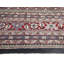 Tapis noir tribal Indo-Bidar 10X14