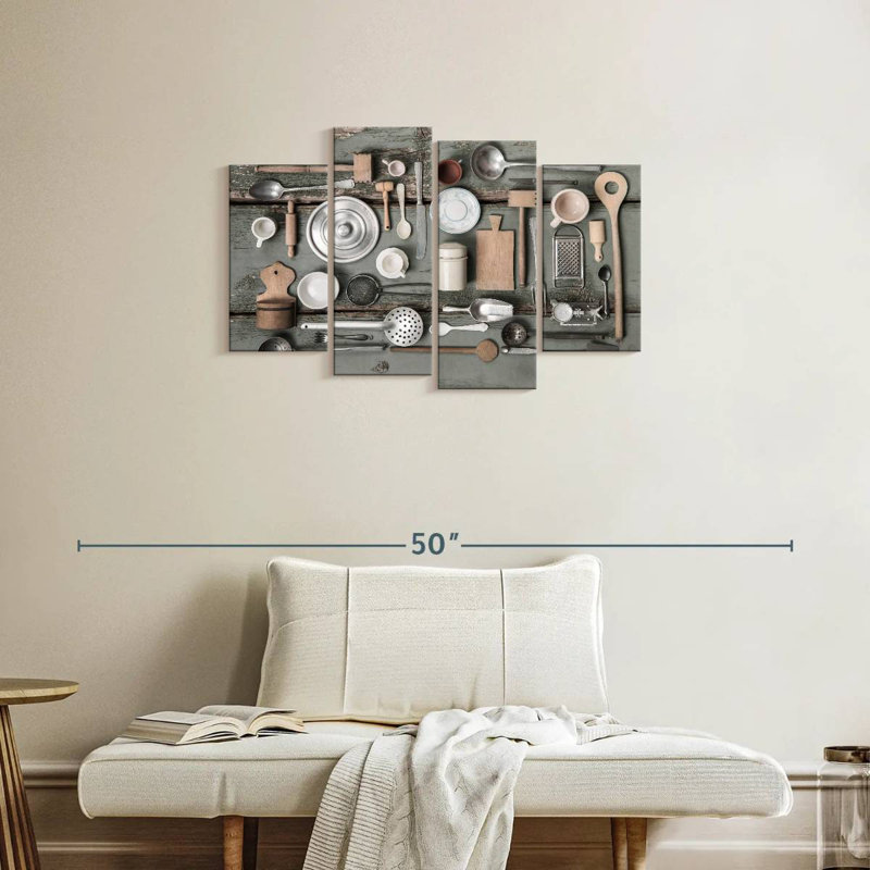 Senne Kitchen Utensils, 22" H x 36" W