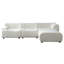 Canapé modulaire rembourré 4 pièces Roanna-734434320