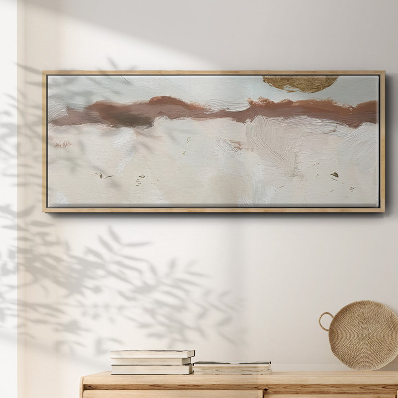 Winter Medallion II- Framed Canvas