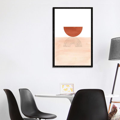 Geometric Horizon by Whales Way - Painting on Canvas