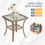 Aventino Wicker 2-Person Outdoor Seating Group with Cushions-Oversize-2038986814