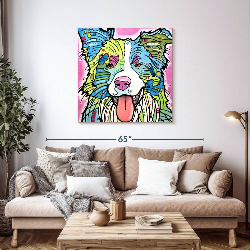 Brampt Colly, 39" H x 39" W
