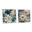 Lyana - Ensemble de 2 art mural en verre acrylique-103936470