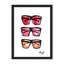 'Sunnies' Framed Print Wall Art-733061289-733062812-733062820