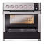 Cuisinière à induction 36 po ILVE Panoramagic, 6 éléments à induction (acier inoxydable)-131117512