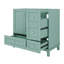 Meuble-lavabo 36 po avec tiroirs et 2 portes, lavabo non inclus