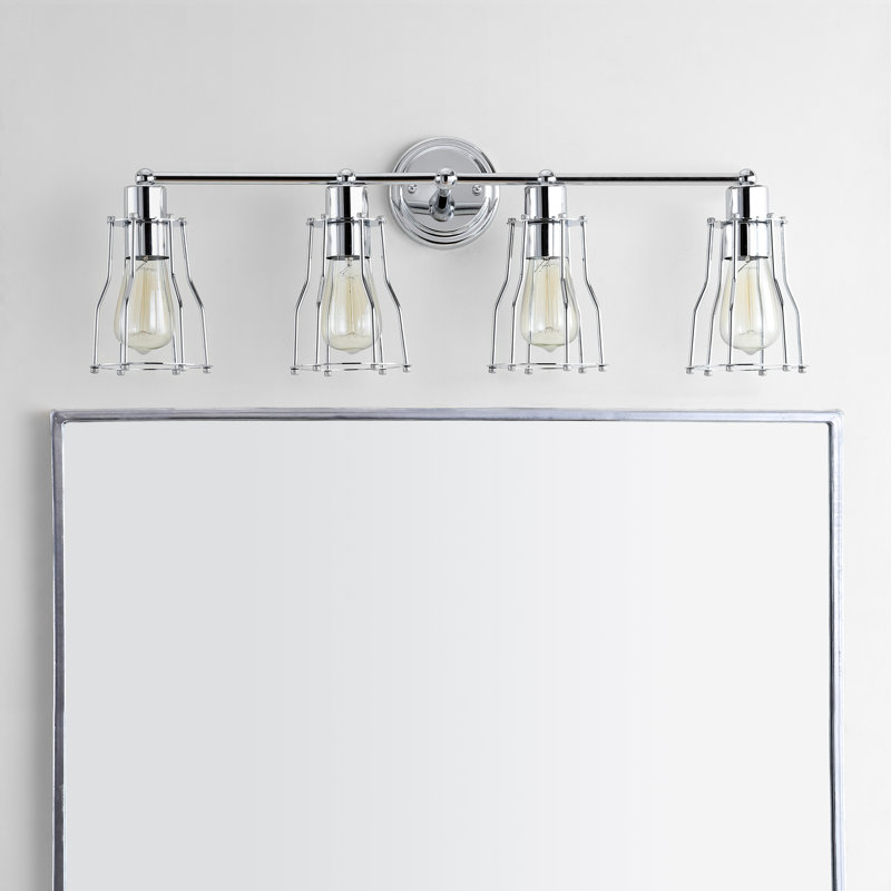 Éclairage pour meuble-lavabo Gillam, Chrome chrome, 4