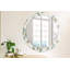 Huldar Glass Flat Wall Mirror