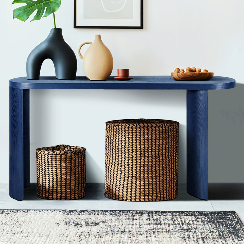 Accent Table, Entryway Table With Curved Legs