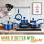Batterie de cuisine antiadhésive Pots & Pans-Elegant, ensemble de 13 pièces