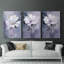 Floral Study Series CXLV - Ensemble de toiles tendues avec châssis Premium - Prêt à accrocher-941993652