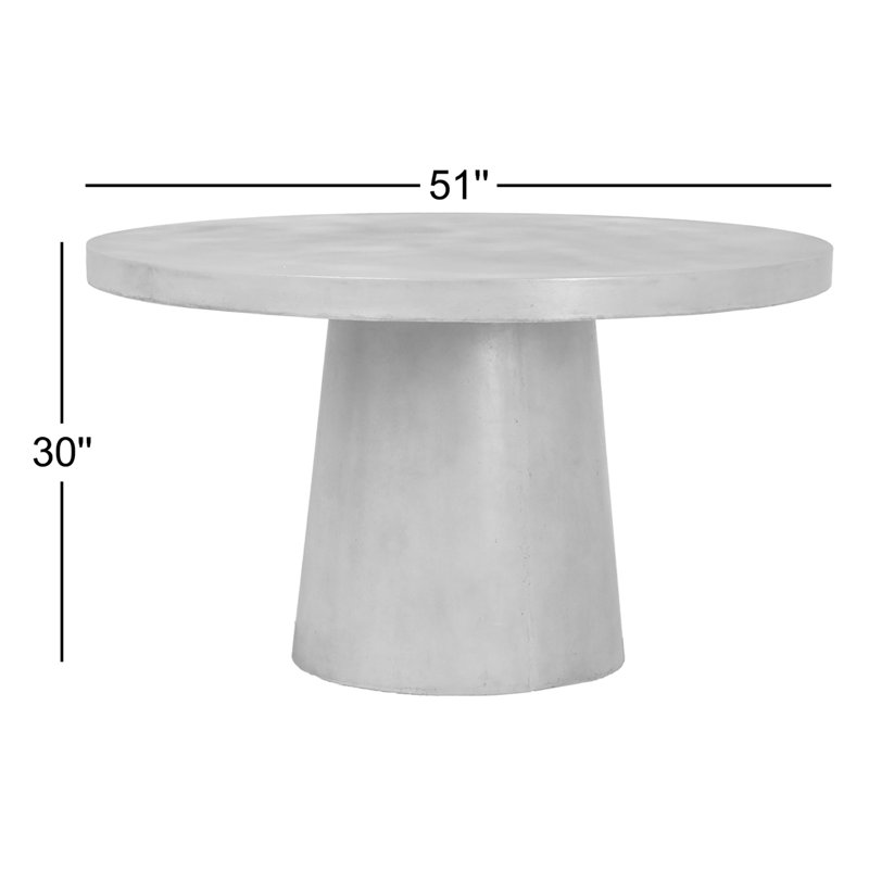 Perth Concrete Outdoor Dining Table