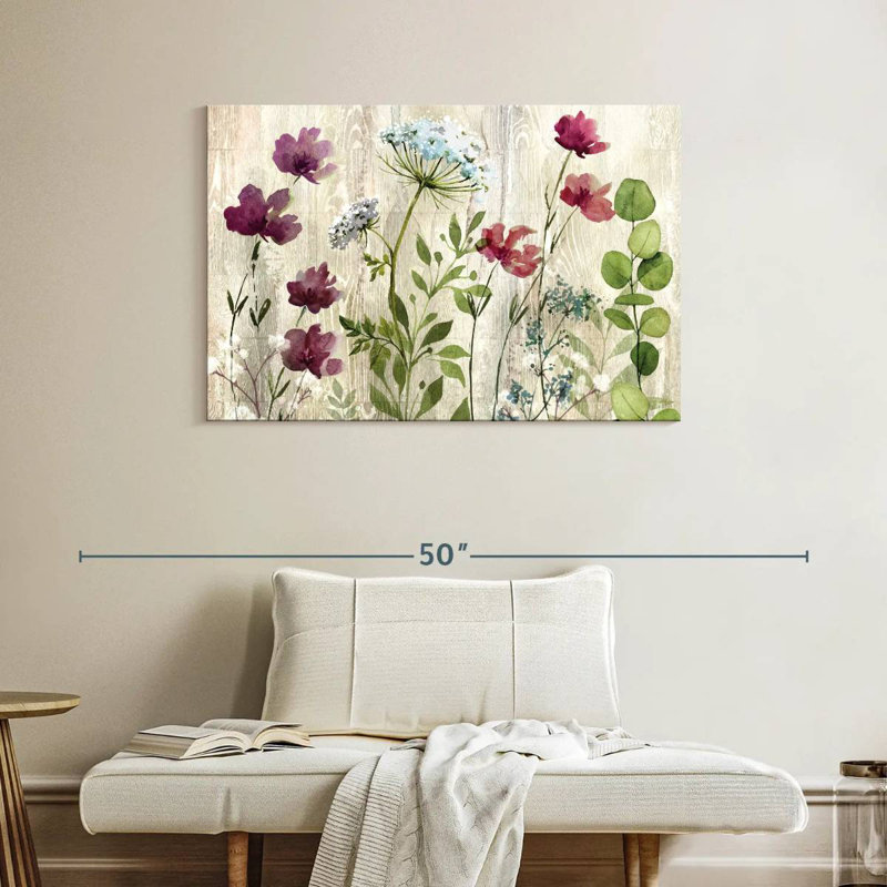 Harnek Meadow Flowers I, H 26 po x l 39 po