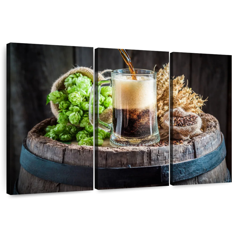 Yarlin Beer, 20" H x 33" W