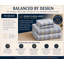RUVANTI 100% Cotton Flannel Sheets Twin Size 16 inch Deep Pocket, 3 PCs Set, Ethereal Meadow-137575550-137575543