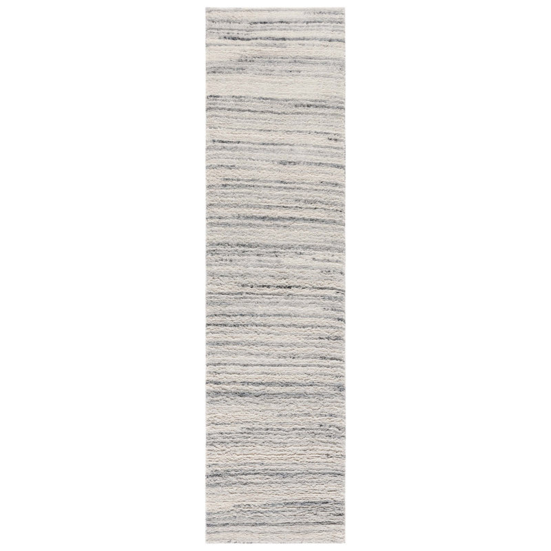 Pecktonville Hand Woven Performance Abstract Rug, Runner 2'3" x 9'