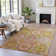 Machine Washable Indoor/Outdoor Xhevrie Orange Rug