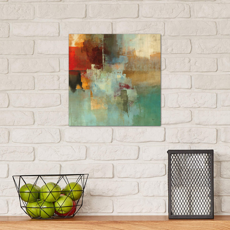 Big City I by Randy Hibberd - Wrapped Canvas Painting, 30.48 cm H x 30.48 cm W