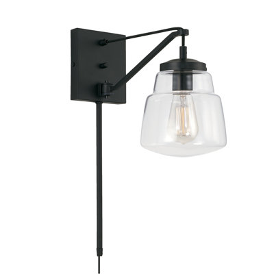 Plug-in Swing Arm Sconce