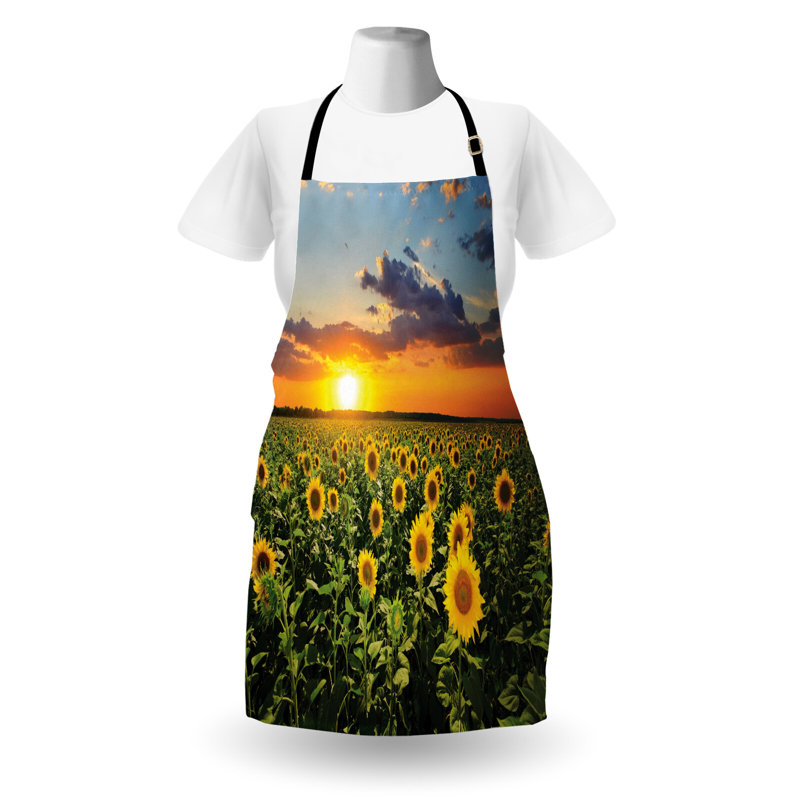Multicolore tablier de tournesol East Urban Home