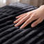 Pouf de rangement rembourré en velours côtelé, module individuel pour canapé d'angle-614514281