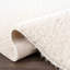 Nereen Solid Shag Beige Area Rug-860576124