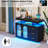 40" LED Buffet Cabinet with Wireless Charging Station,Auto Sensor RGB 20-Color Dimmable Sideboard with Human Body Induction,Sideboards Cabinet with 1 USB&Type-C Port and 3 Drawers