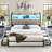 Tryston Bed Frame With Bookcase Headboard-1741736399-1734586745