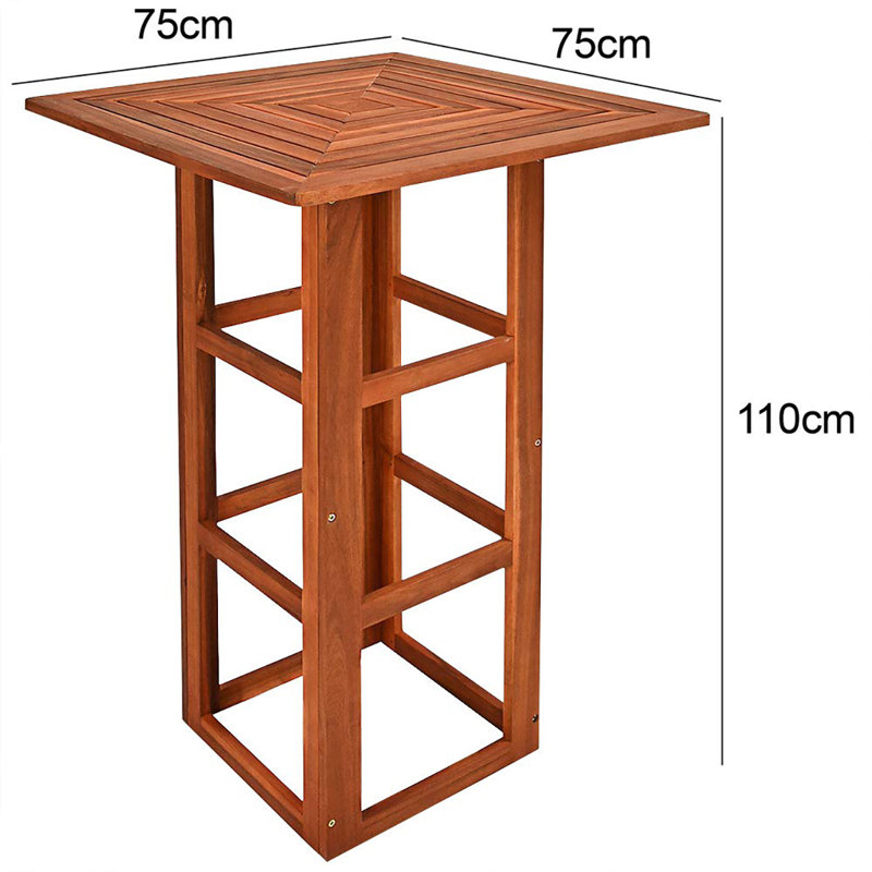 Crewkerne Acacia Solid Wood Dining Table